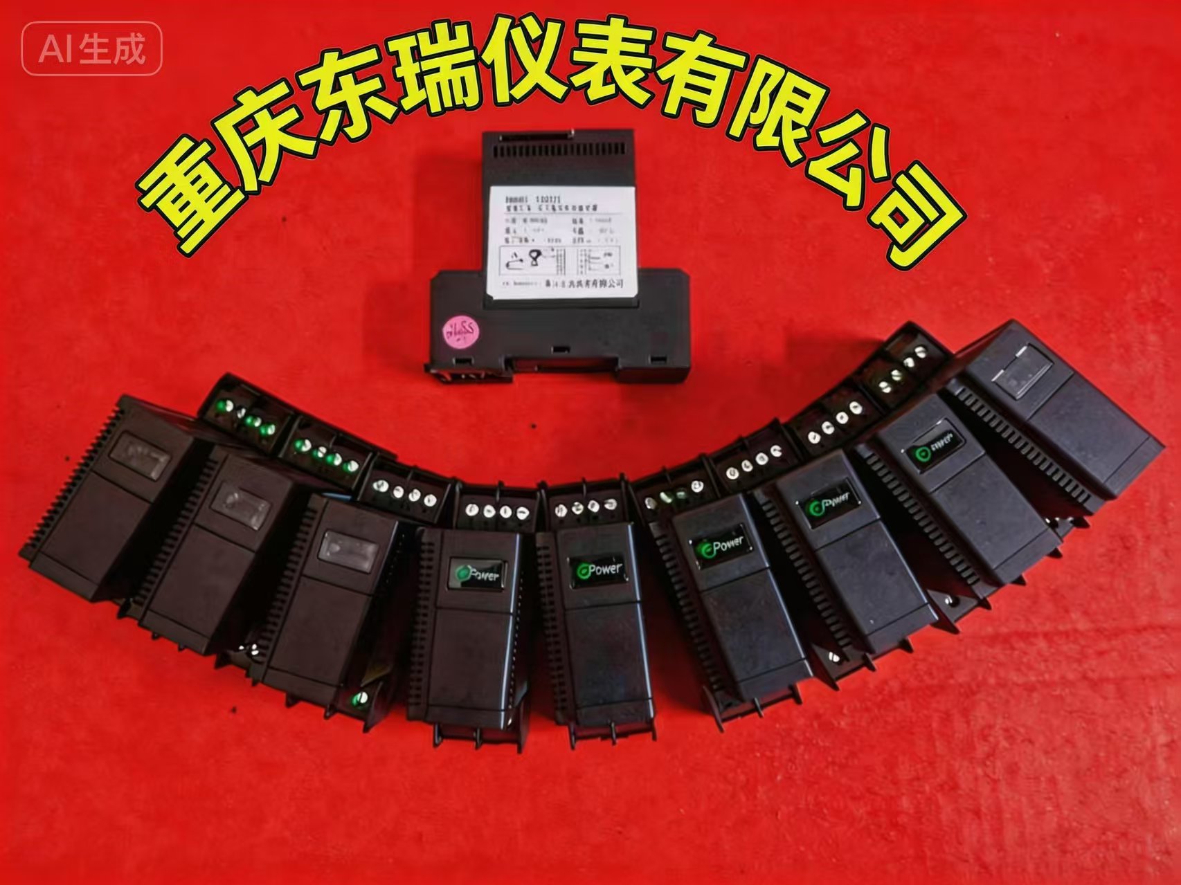 重庆东瑞仪表有限公司现代化工厂及仪器仪表产品展示图